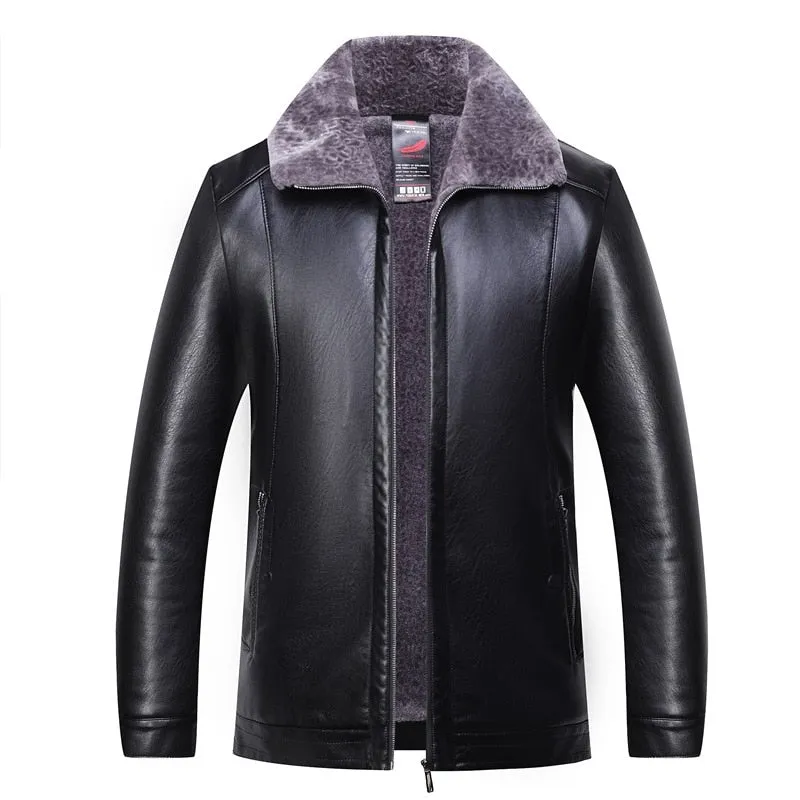 Funki Buys | Jackets | Men's Leather Luxury Sheepskin Jacket