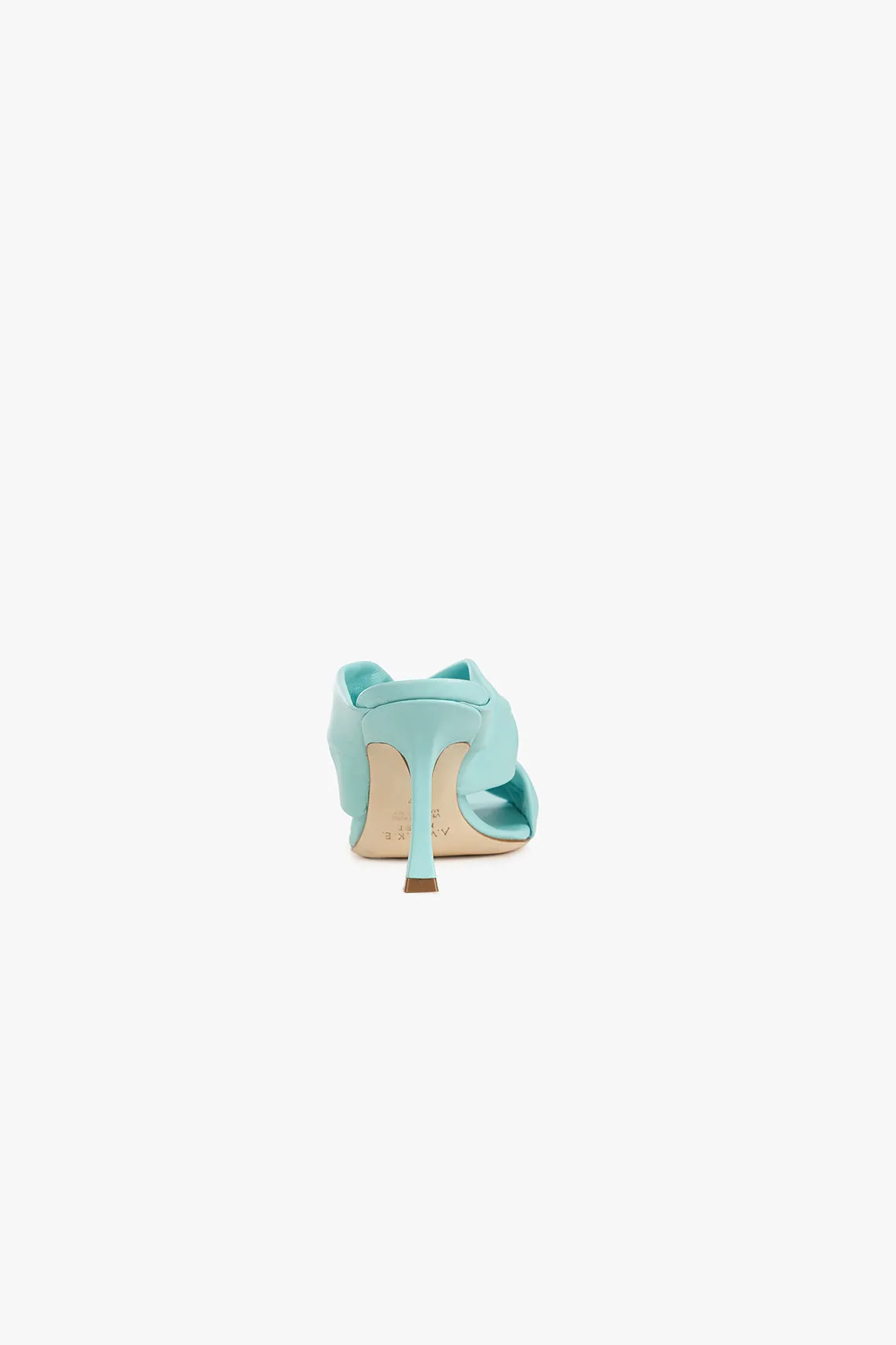 Georgina Twisted Mule Turquoise