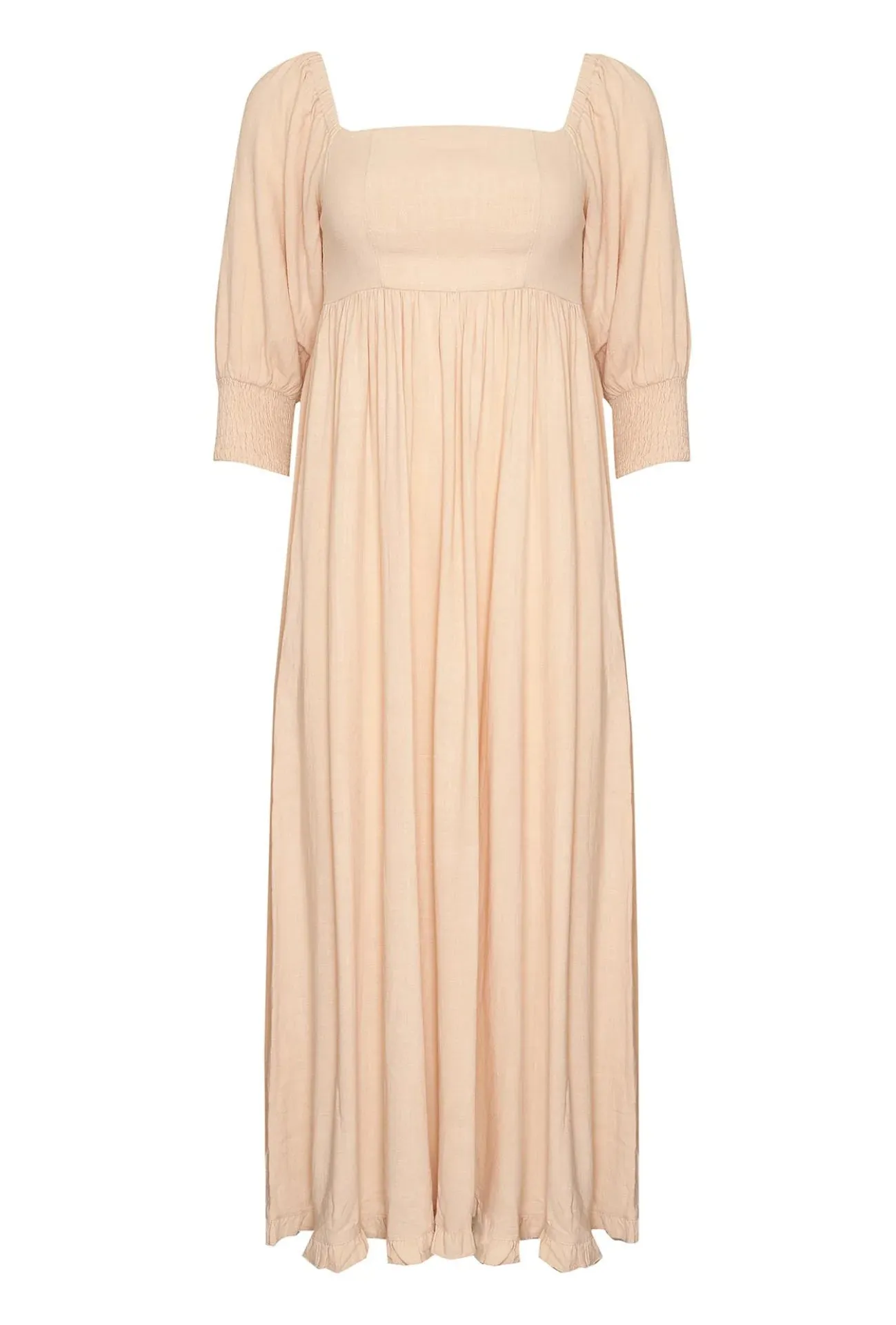 Girl and the Sun - Frida Maxi Dress - Sand