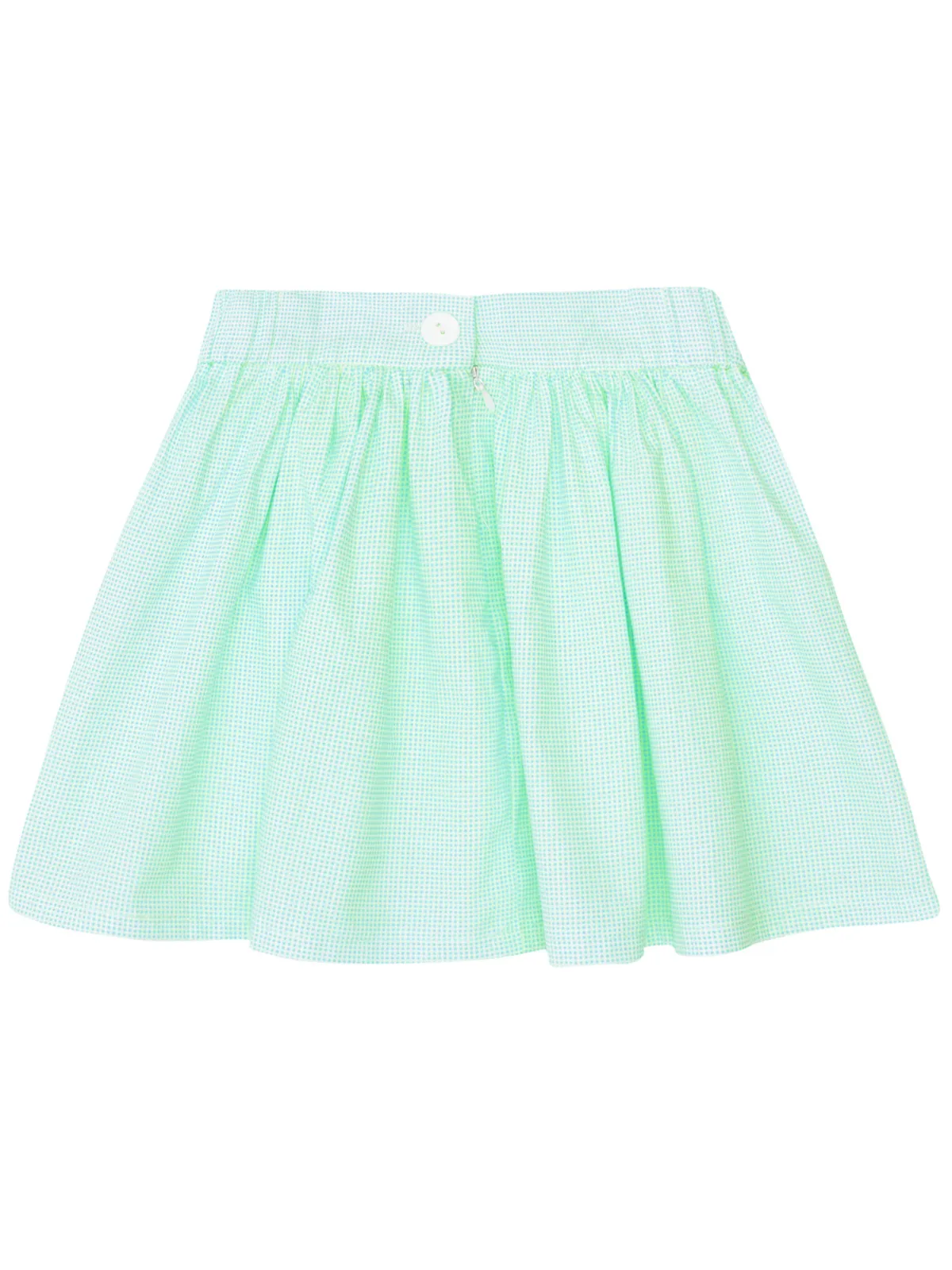 Glam Green Pleated Skirt by Kids Couture