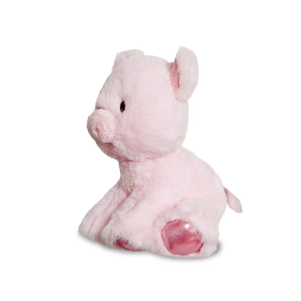 Glitzy Tots Pig Soft Toy