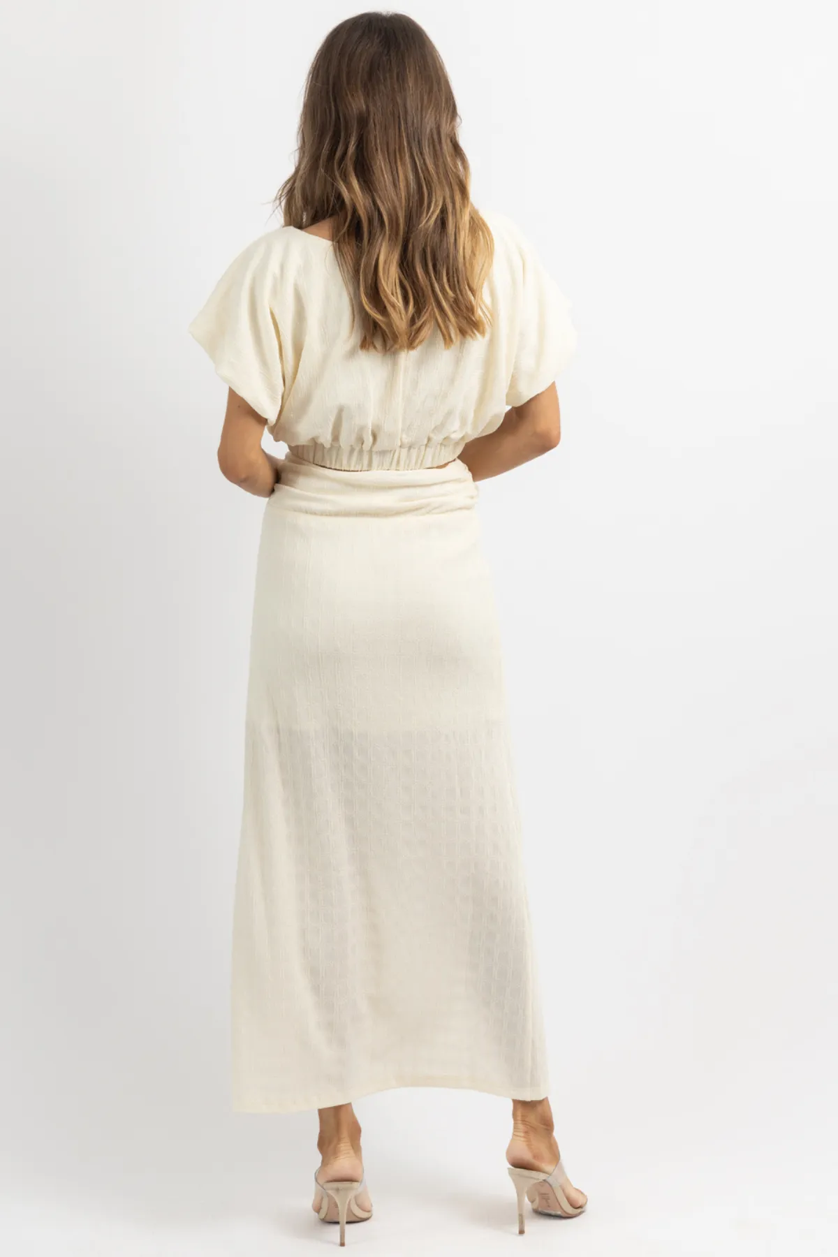 HIGH TIDE TEXTURED SKIRT SET *BACK IN STOCK*