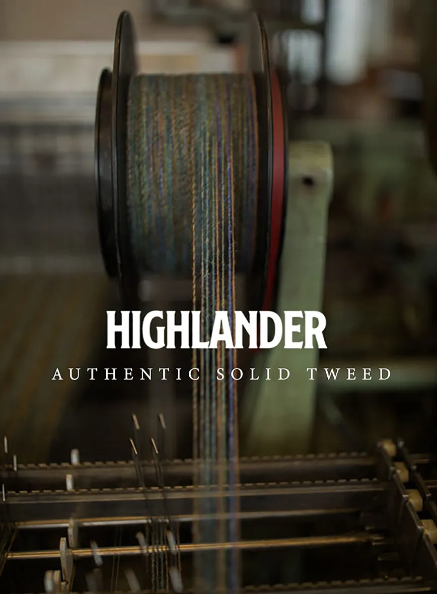 Highlander Heavy Heritage Green Tweed Suit