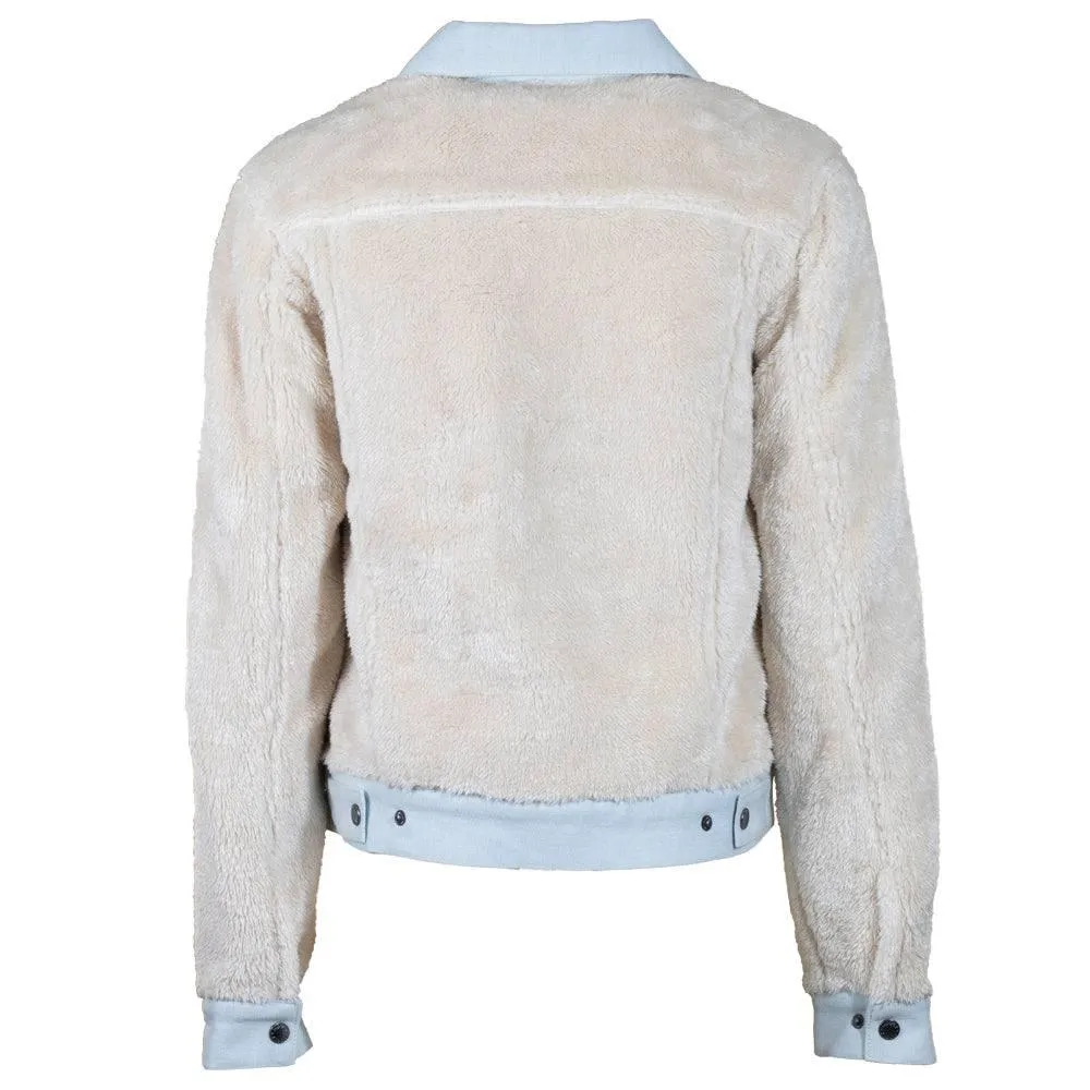 Hooey Women's Cream Sherpa Jacket HJ106CRDE