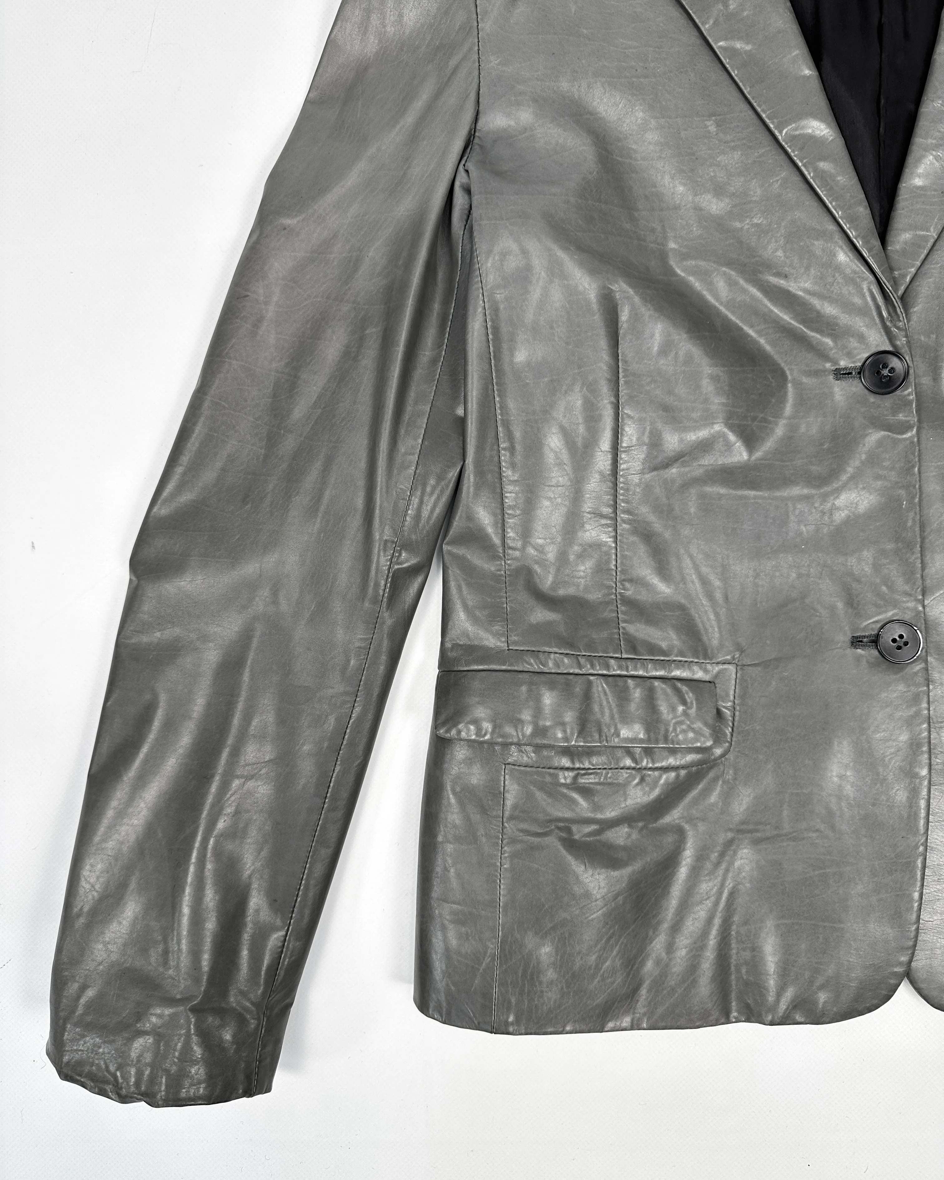 Jil Sander By Raf Simons Leather Jacket SS 2012