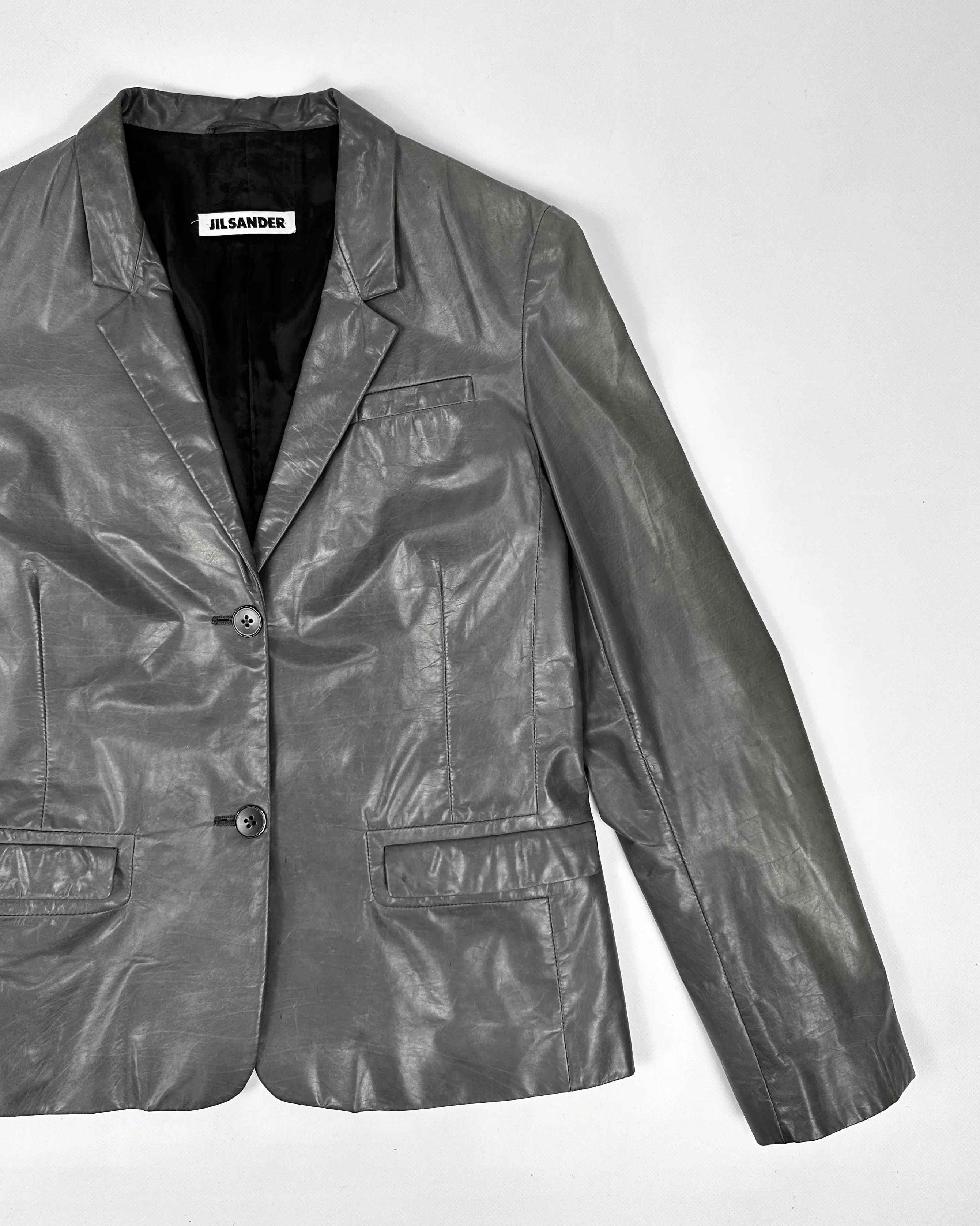 Jil Sander By Raf Simons Leather Jacket SS 2012