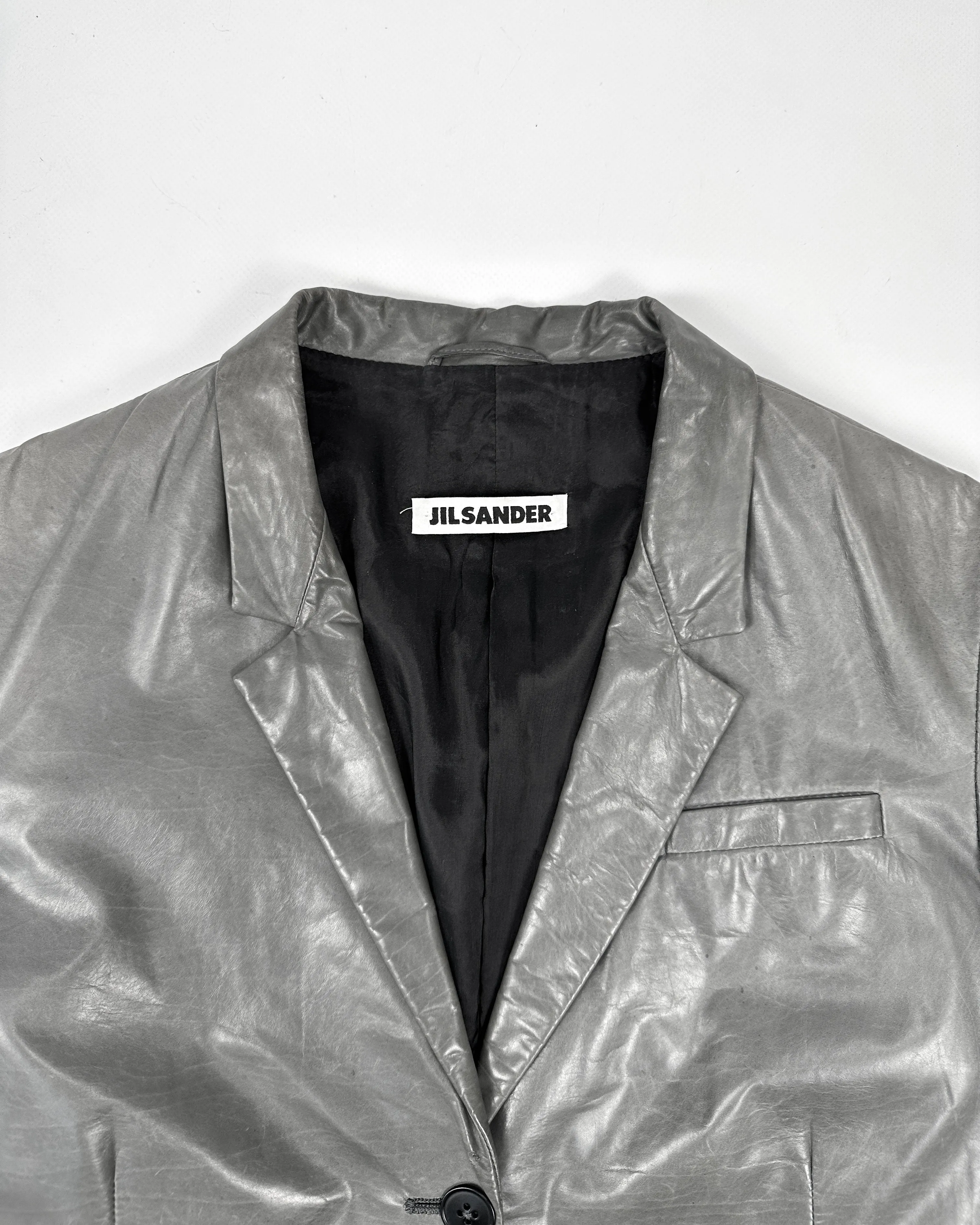 Jil Sander By Raf Simons Leather Jacket SS 2012