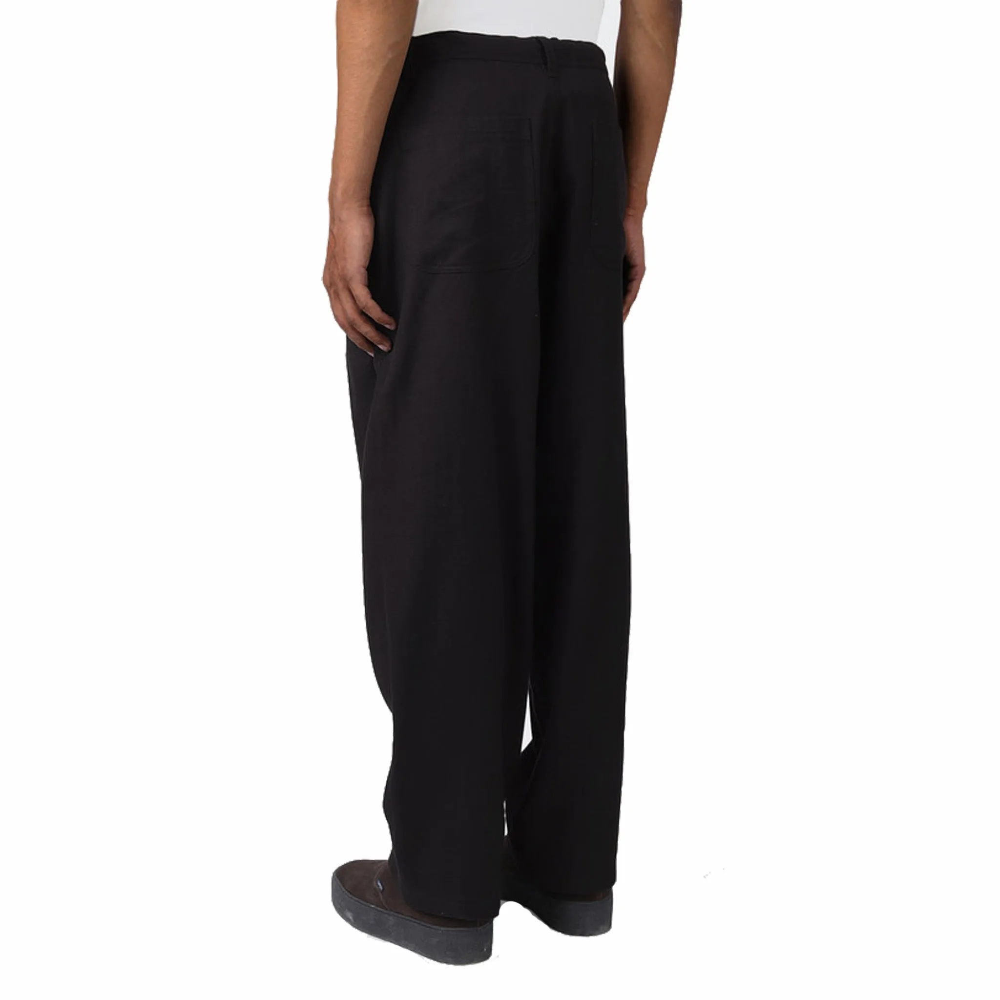 Kardo Antonio Over Sized Double Pleat Trousers (Black)