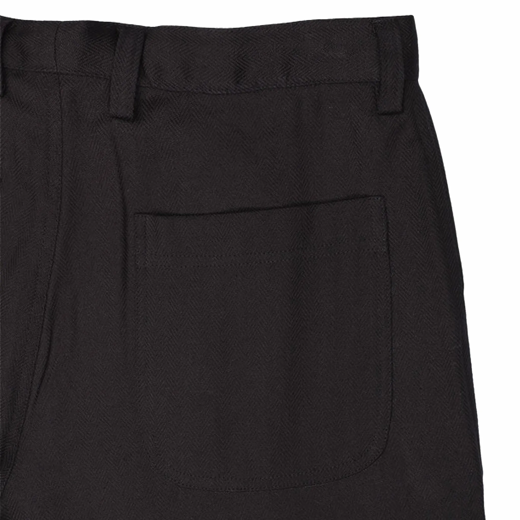 Kardo Antonio Over Sized Double Pleat Trousers (Black)