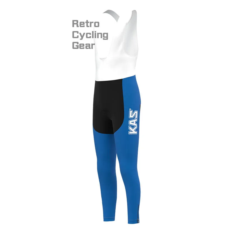 KAS Blue Retro Cycling Pants