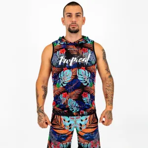 Knockout Tropical Hoodie Tank Top