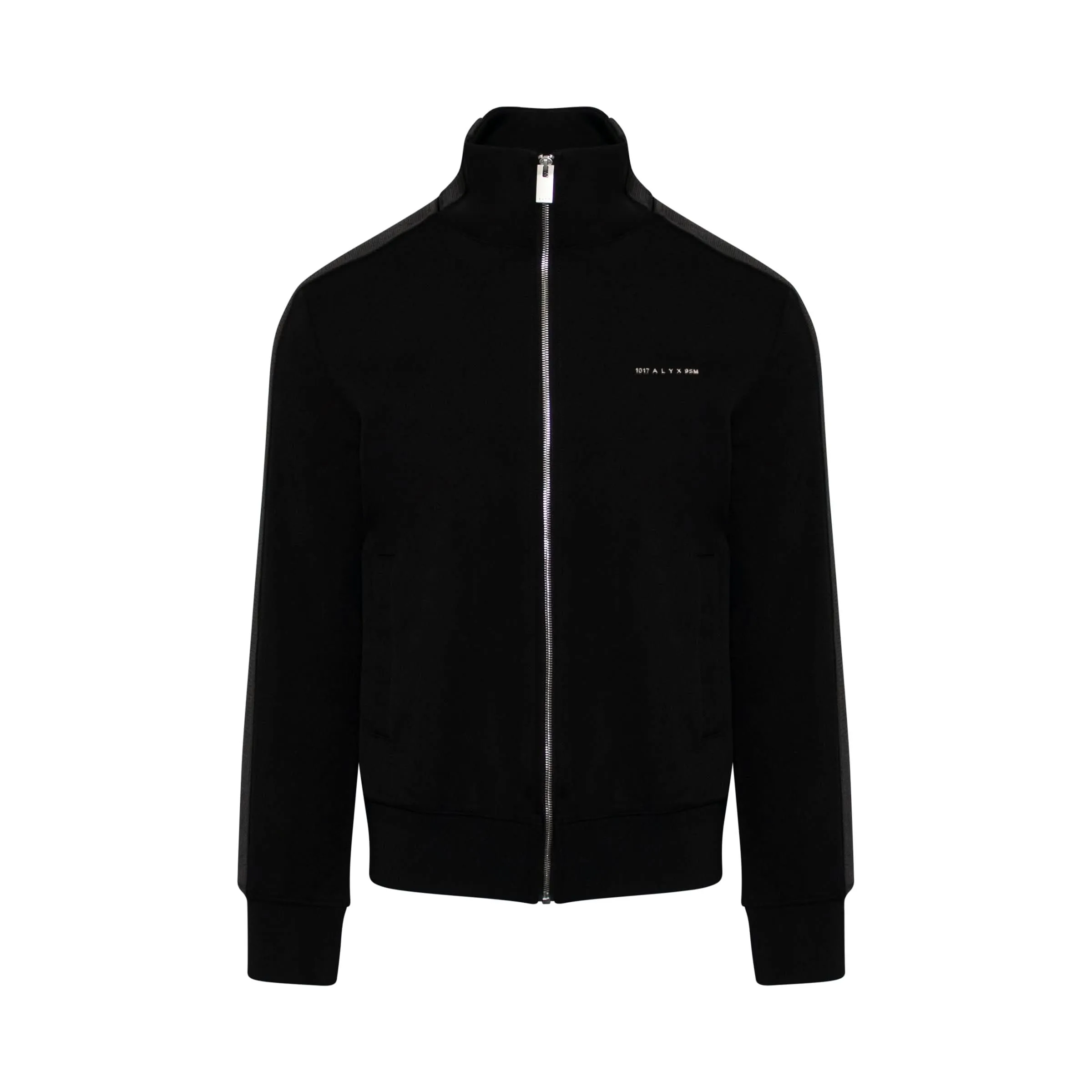 Logo Track Jacket in Black