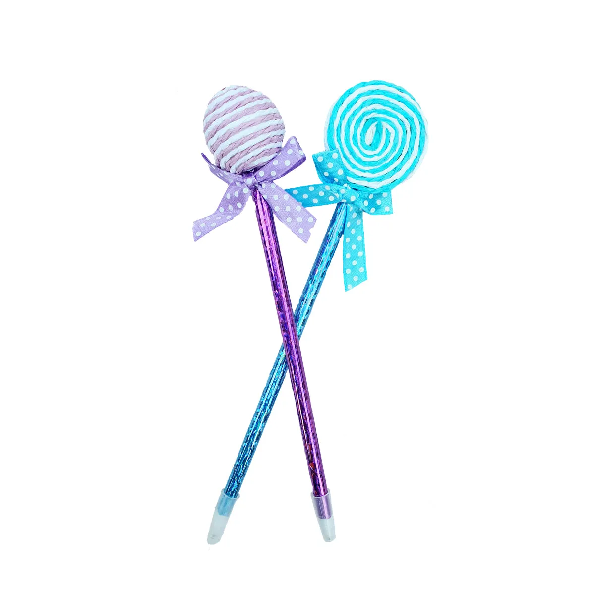 Lollipop Ball Pen - Set of 2 - Assorted Colour