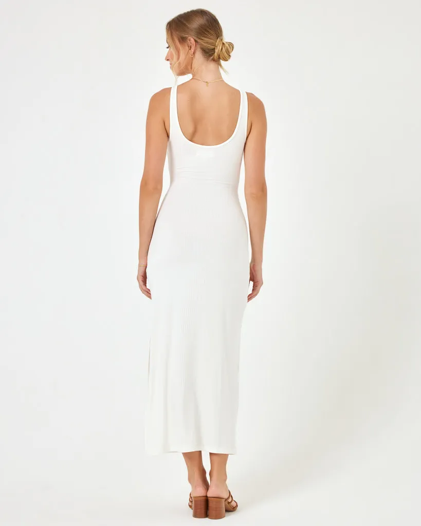 LSPACE Camille Lace-Up Maxi Dress