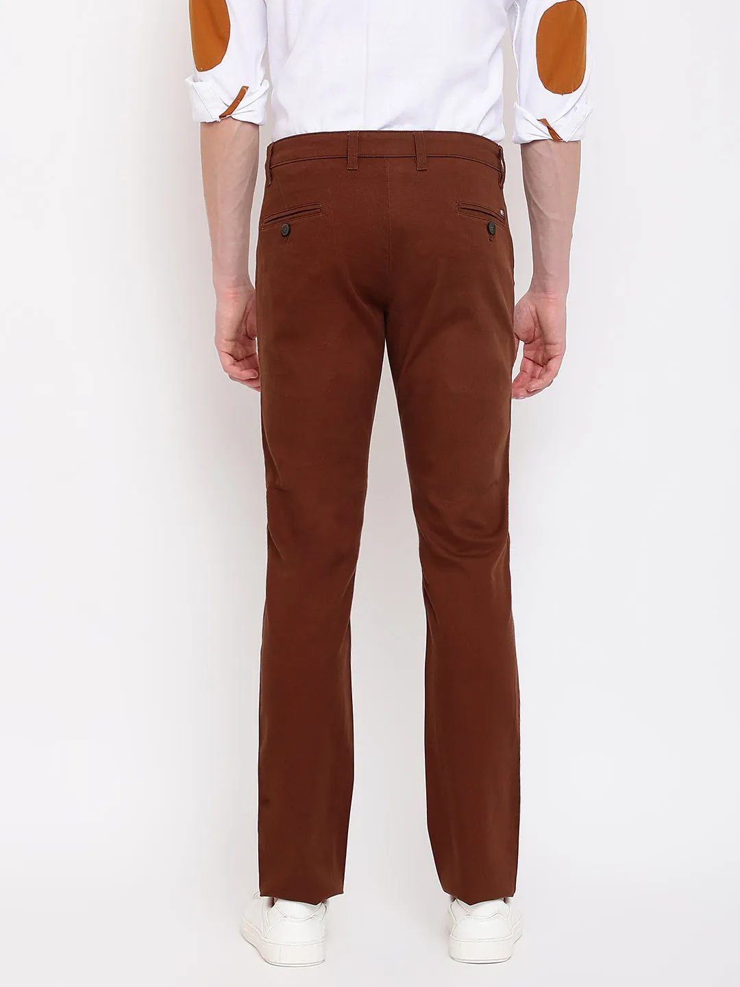 Mens Brown Trouser