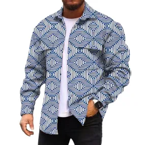 MEN'S FASHIONABLE CASUAL CORDUROY JACKET 97045637YM