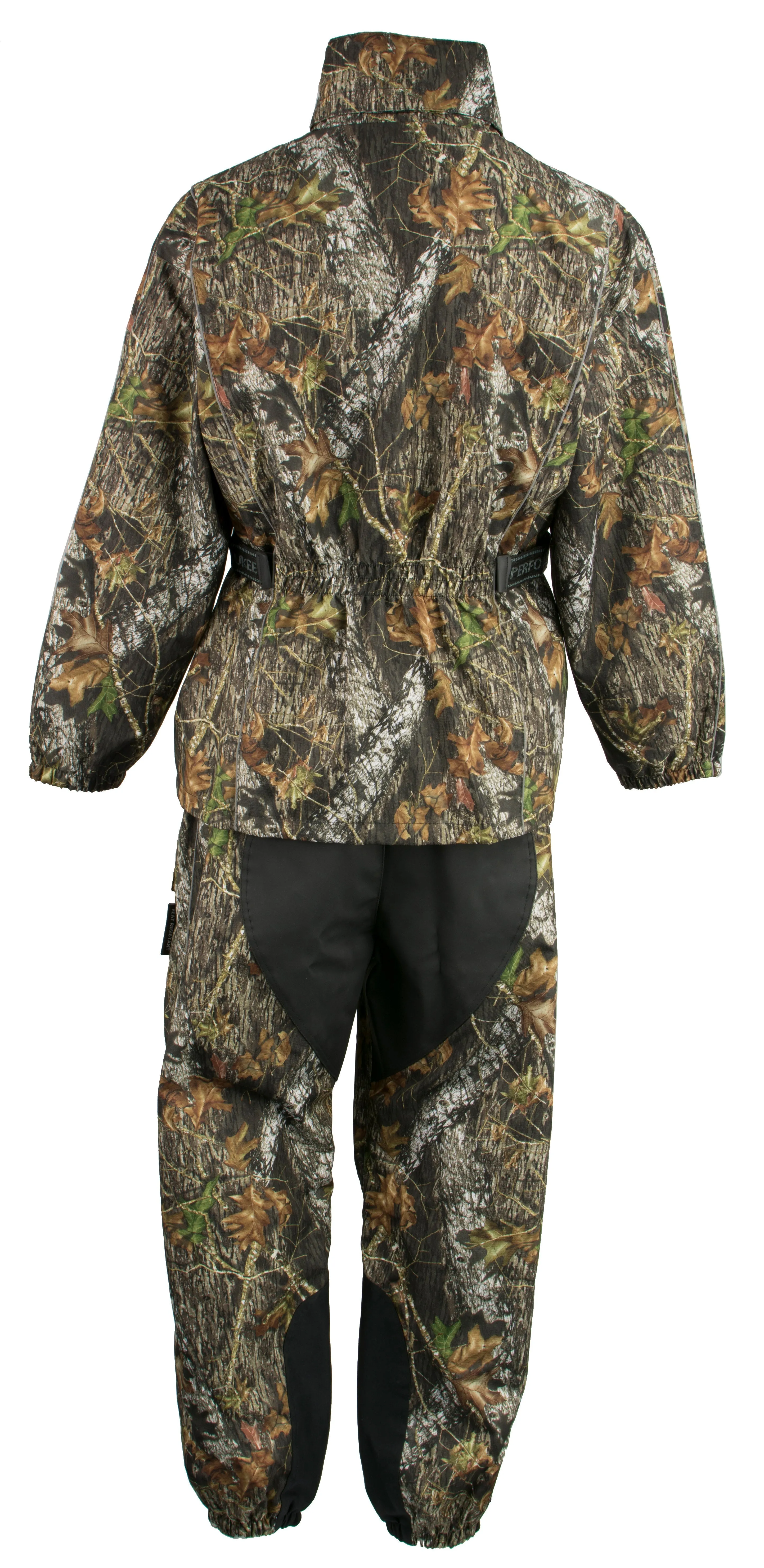 Men's Mossy Oak® Camouflage Rain Suit Water Proof w/ Reflective Piping