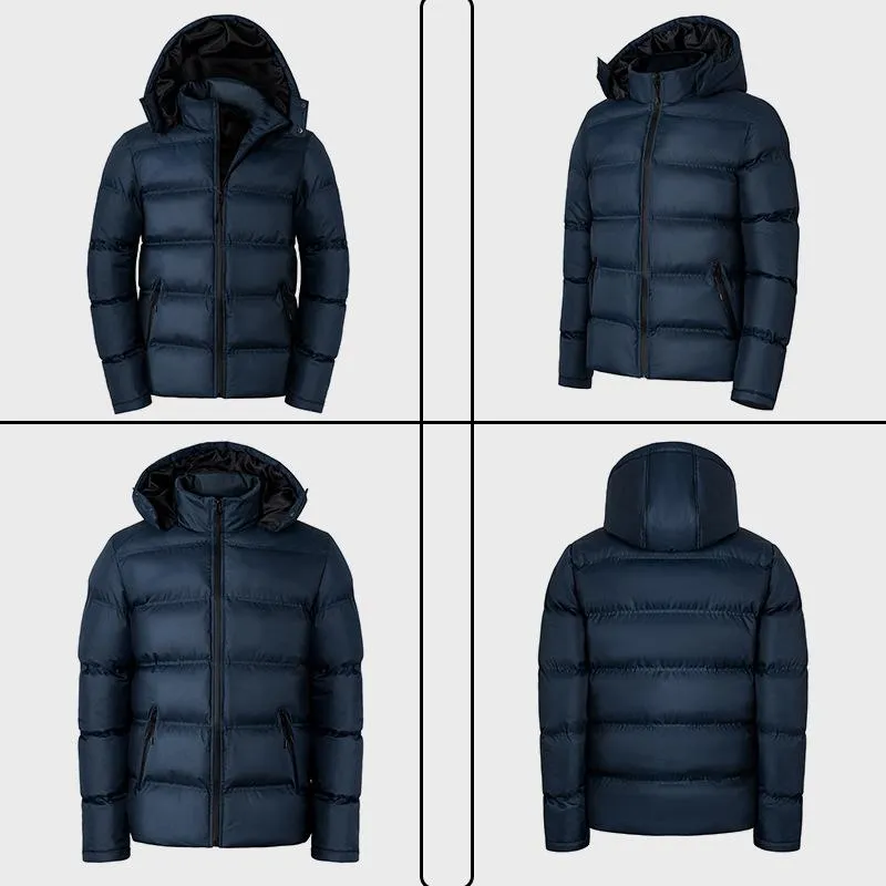 Men's Waterproof and Windproof Cotton Down Jacket 92871511L