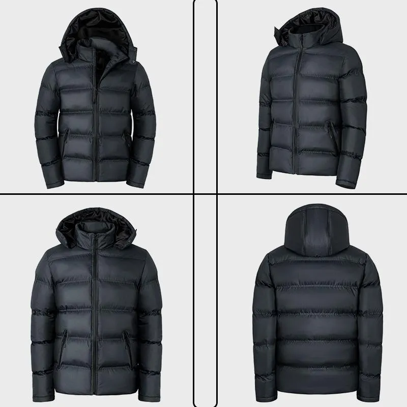 Men's Waterproof and Windproof Cotton Down Jacket 92871511L