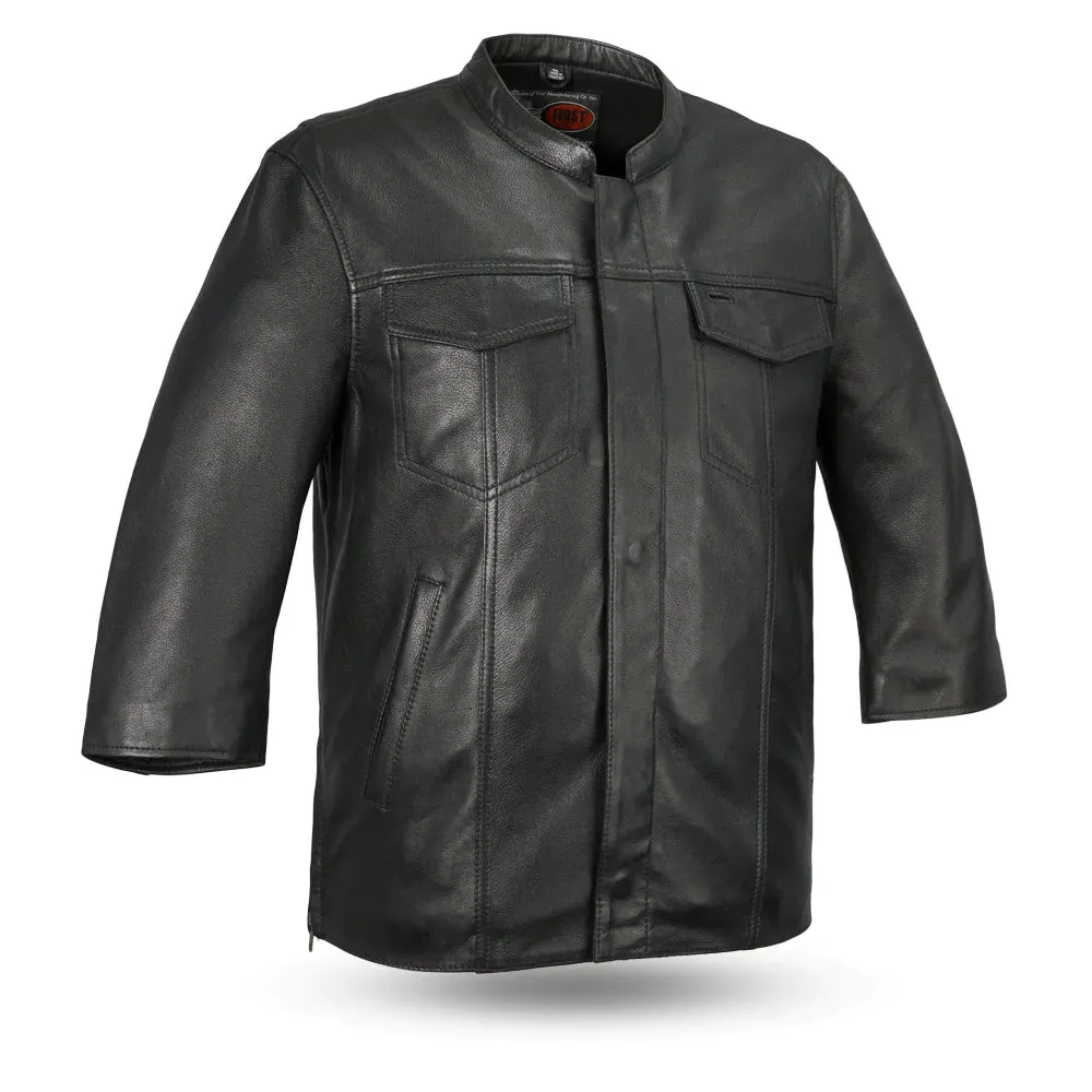 Mesa  - Men's Motorcycle Leather Shirt