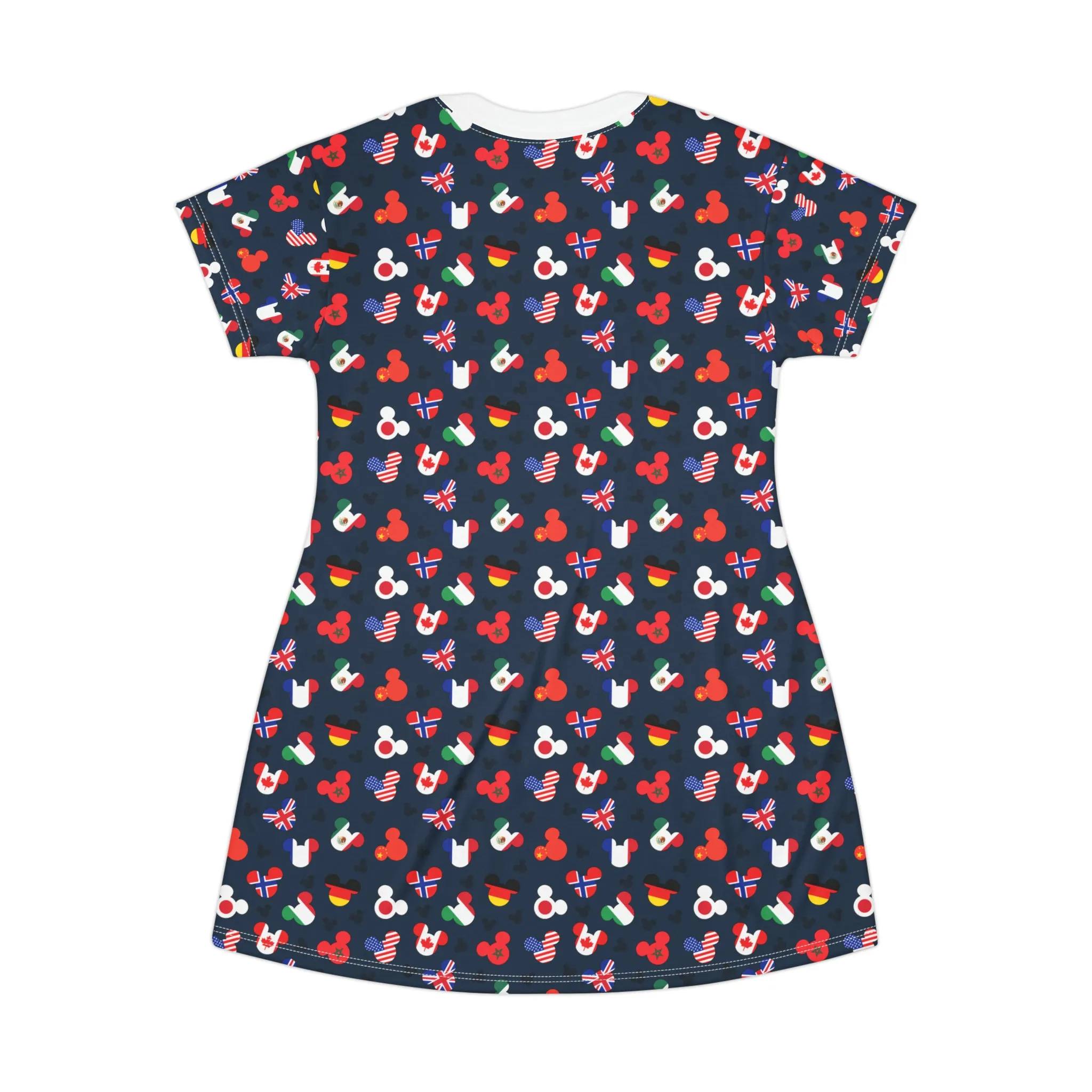 Mickey Flags T-Shirt Dress