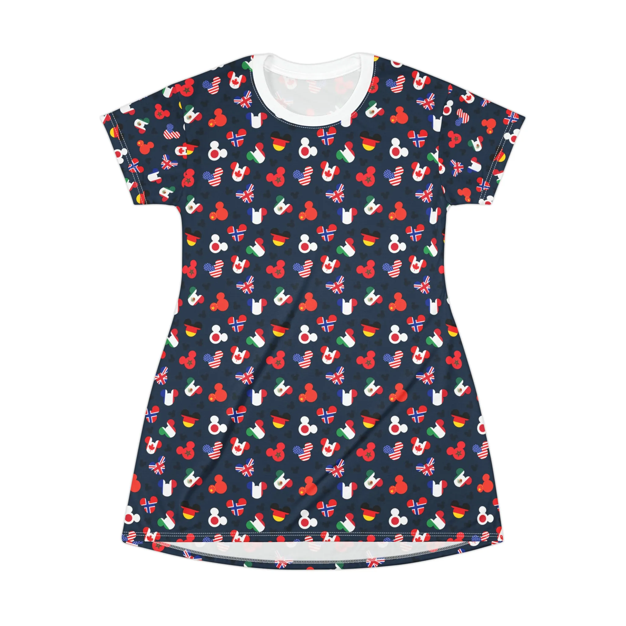 Mickey Flags T-Shirt Dress