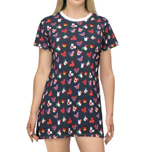 Mickey Flags T-Shirt Dress