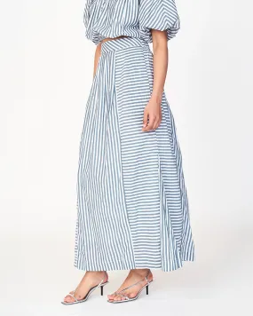 Mirth Praiano Skirt in Ocean Stripe