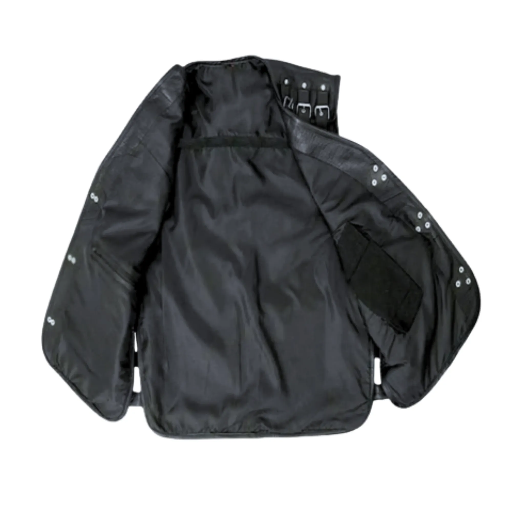 Motorcycle Mens Leather Vest