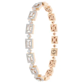 Movement Diamond Bangle