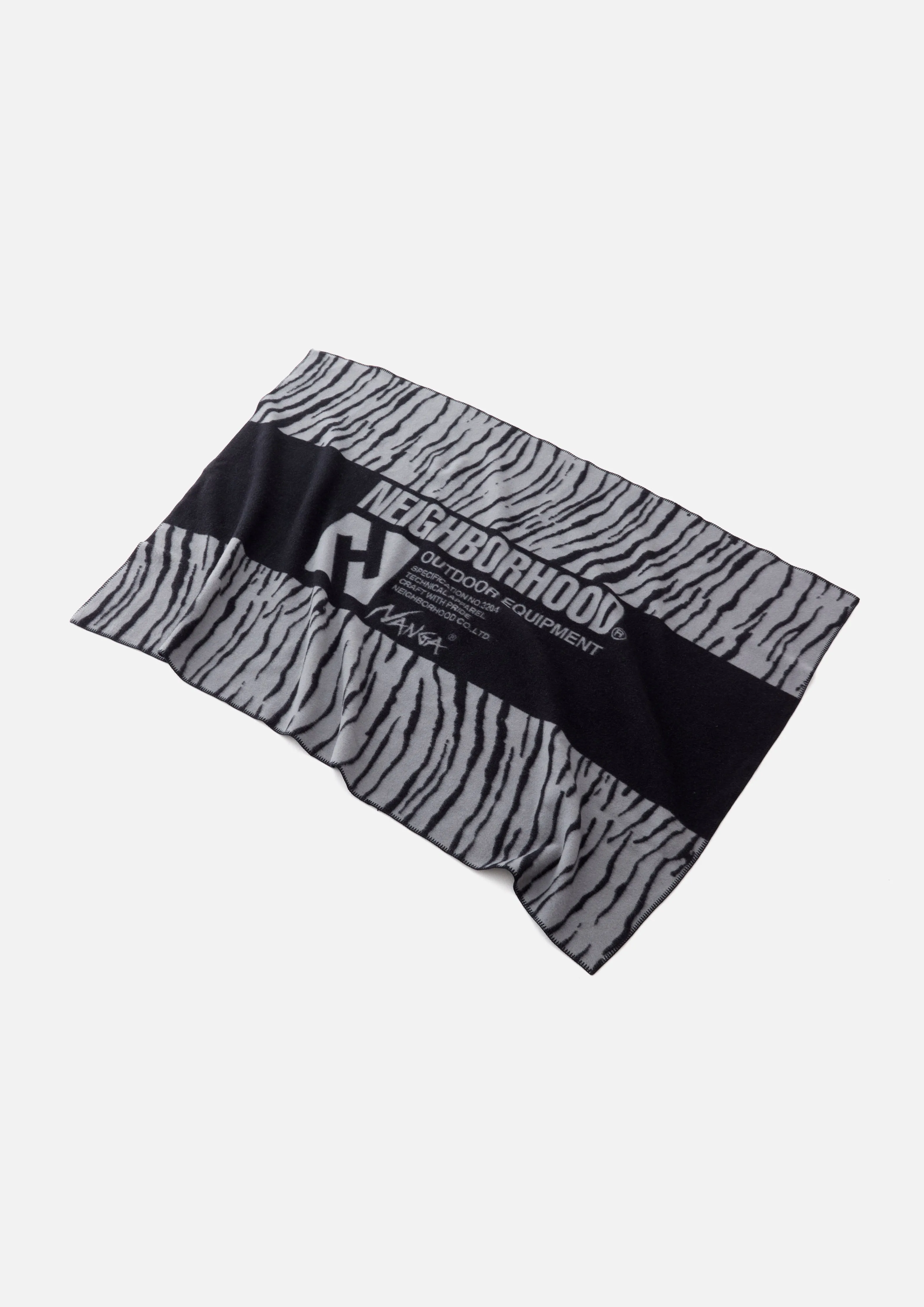 NH X NANGA . TIGER PATTERN WOOL BLANKET