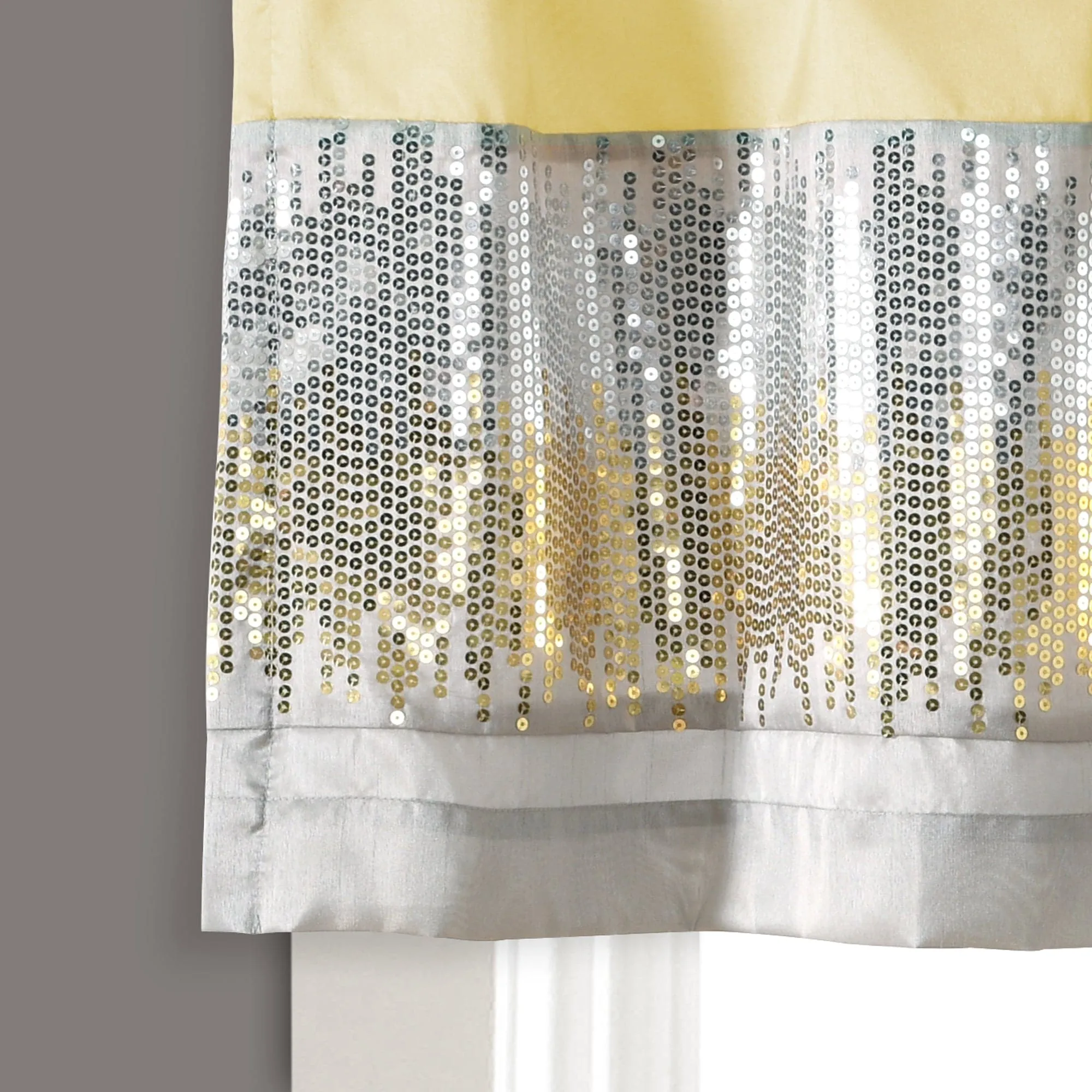 Night Sky Sequins Valance