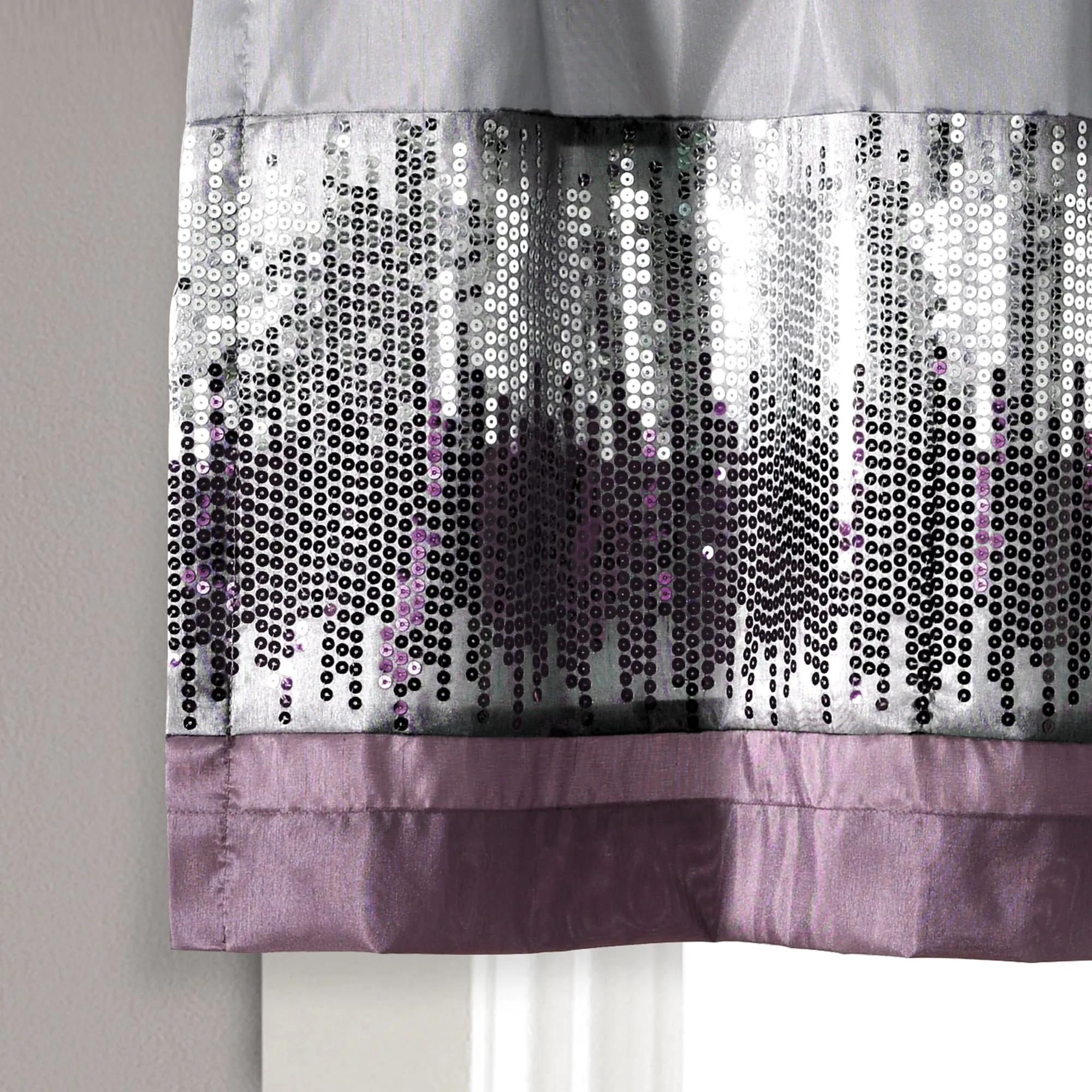 Night Sky Sequins Valance