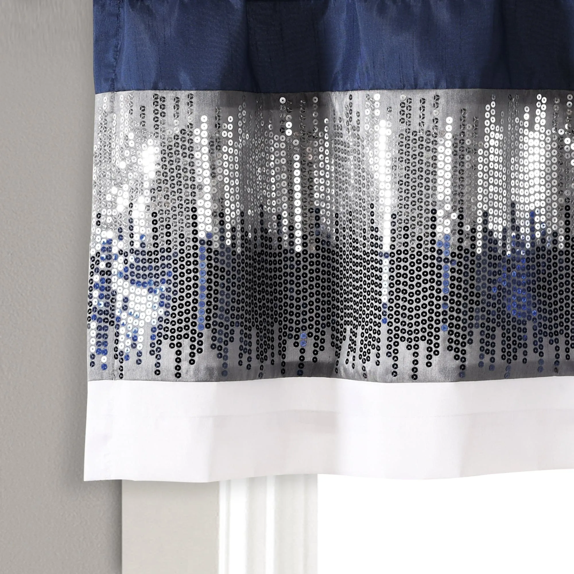 Night Sky Sequins Valance