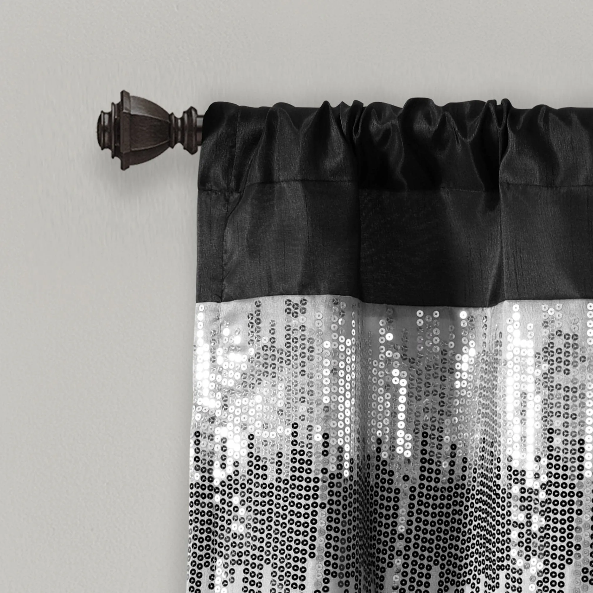 Night Sky Sequins Valance