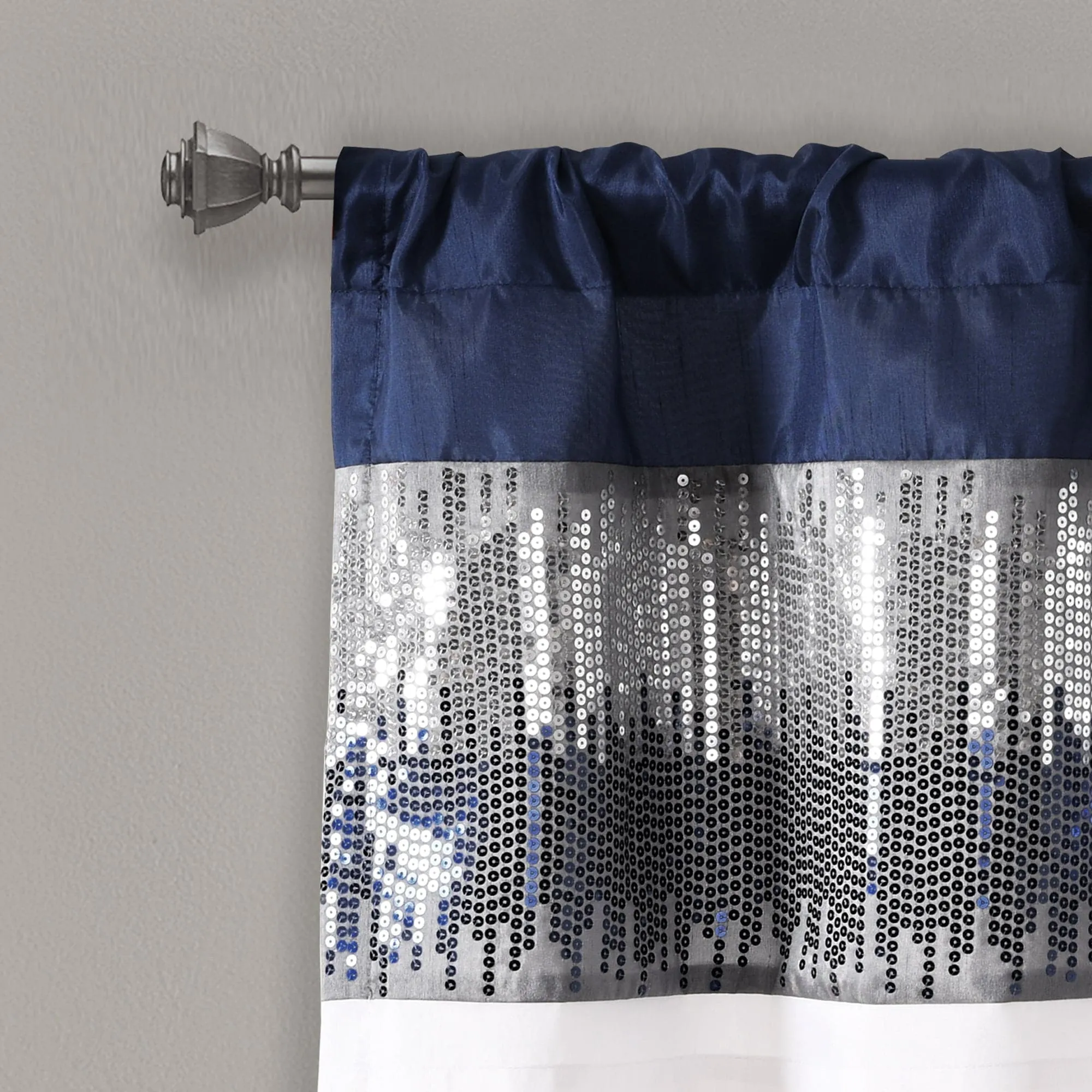 Night Sky Sequins Valance