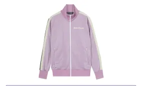 Palm Angels Track Jacket Lilac/Off White