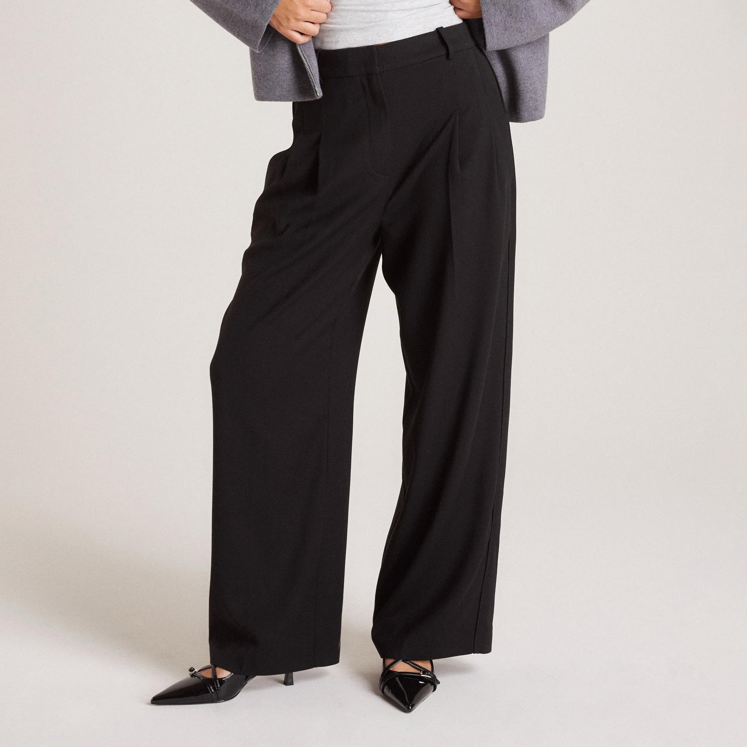 Pantalon Droit - Noir