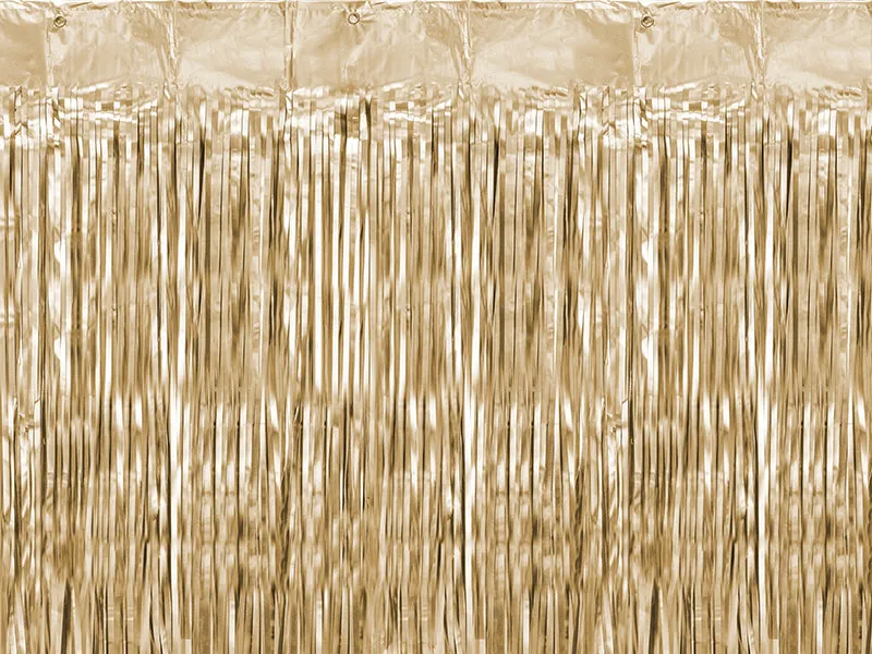 Party Curtain Gold