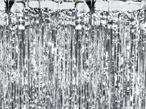 Party Curtain Silver