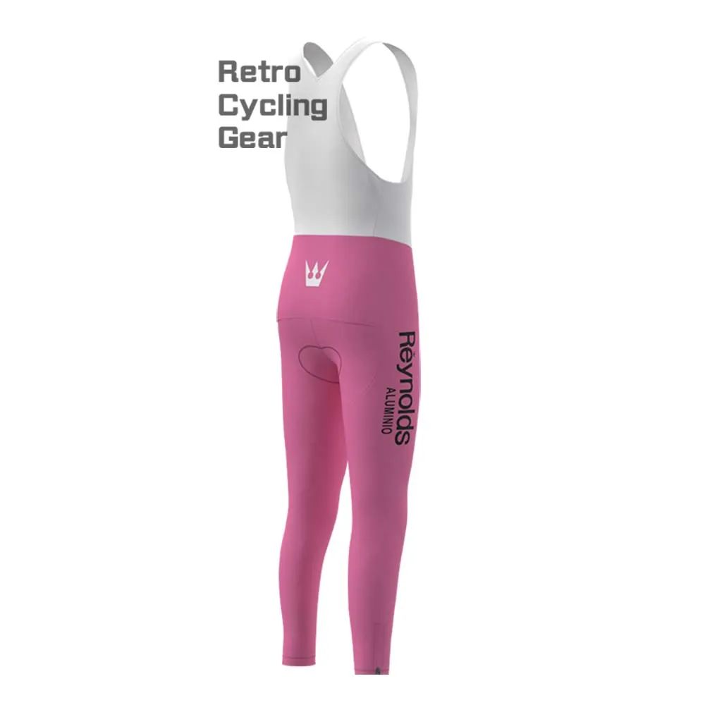 Pink Reynolds Retro Bib Cycling Pants