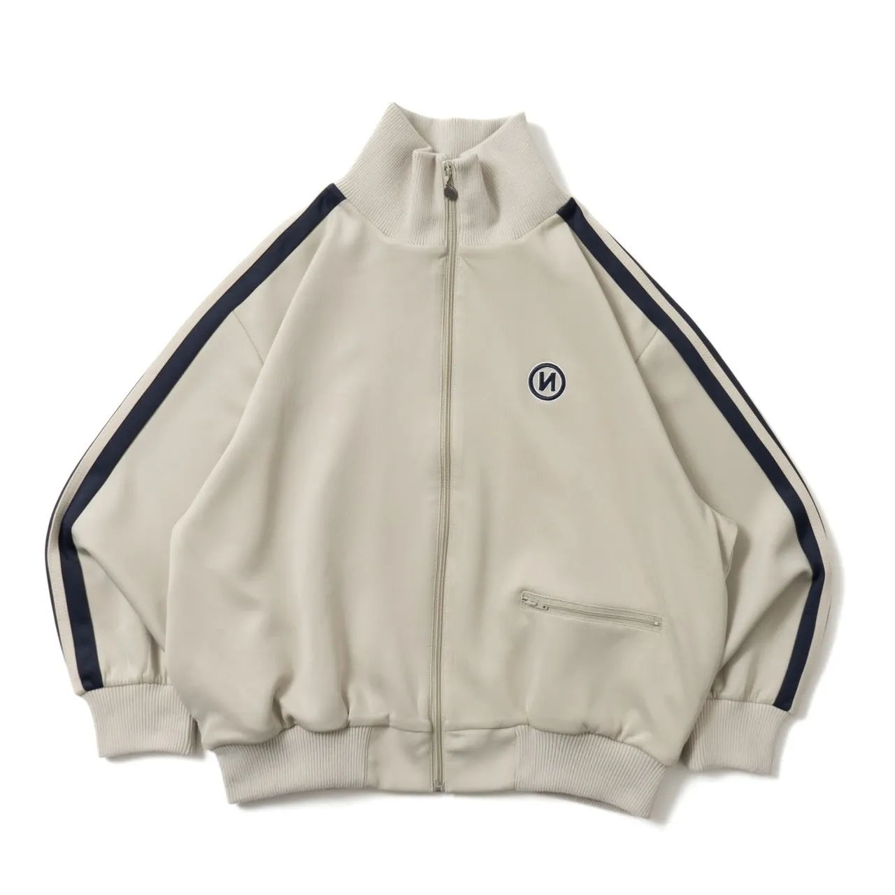 "N" Logo Simple Track Jacket