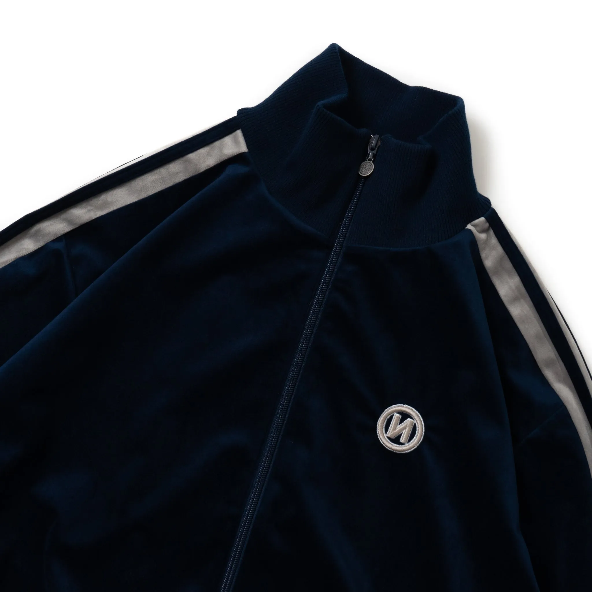 "N" Logo Velor Track Jacket