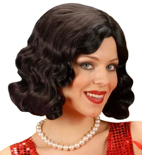 Roaring 20's Black Wig