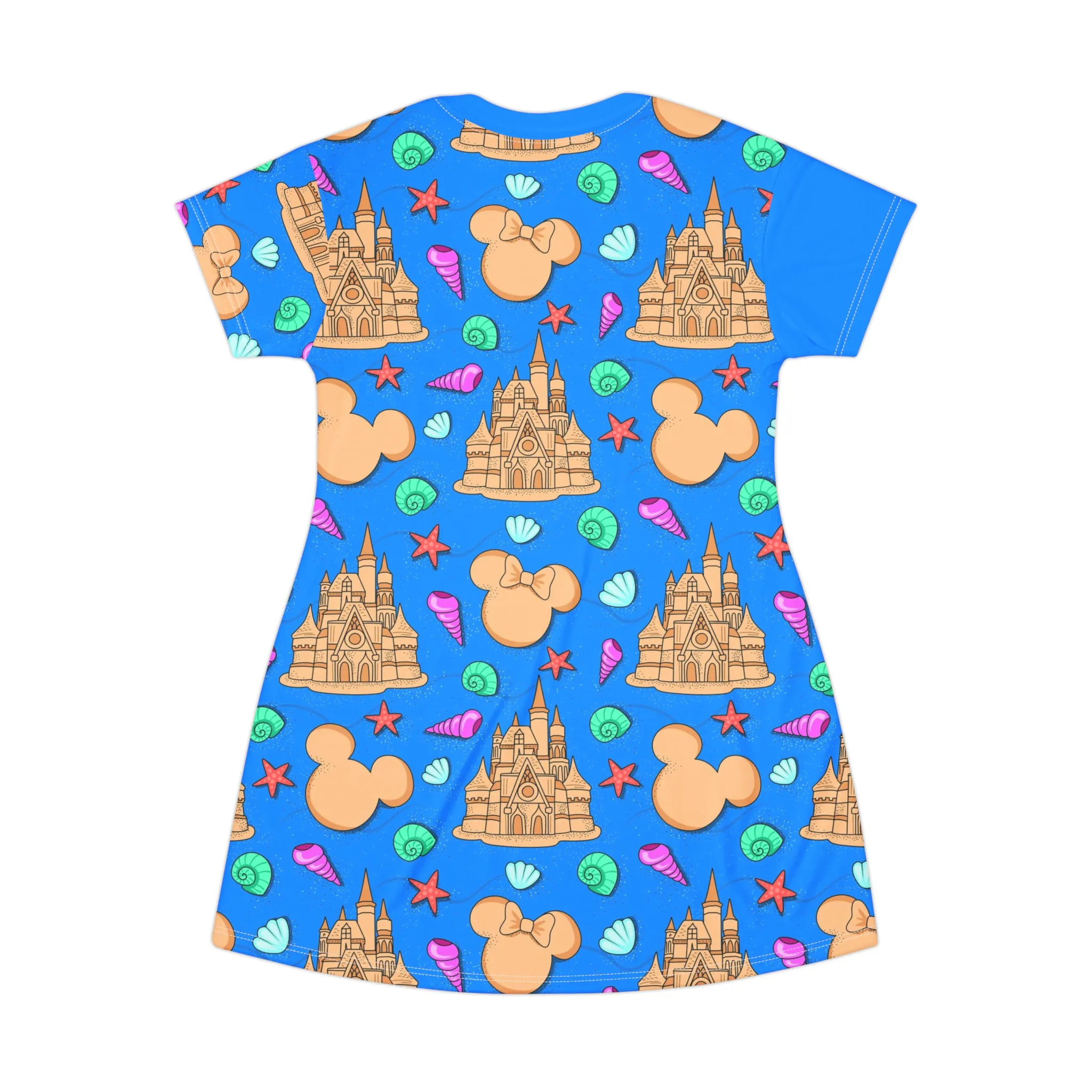 Sand Castles T-Shirt Dress