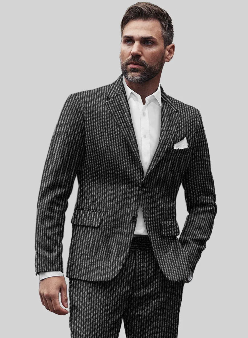 Sartori Mariano Black Soft Tweed Suit