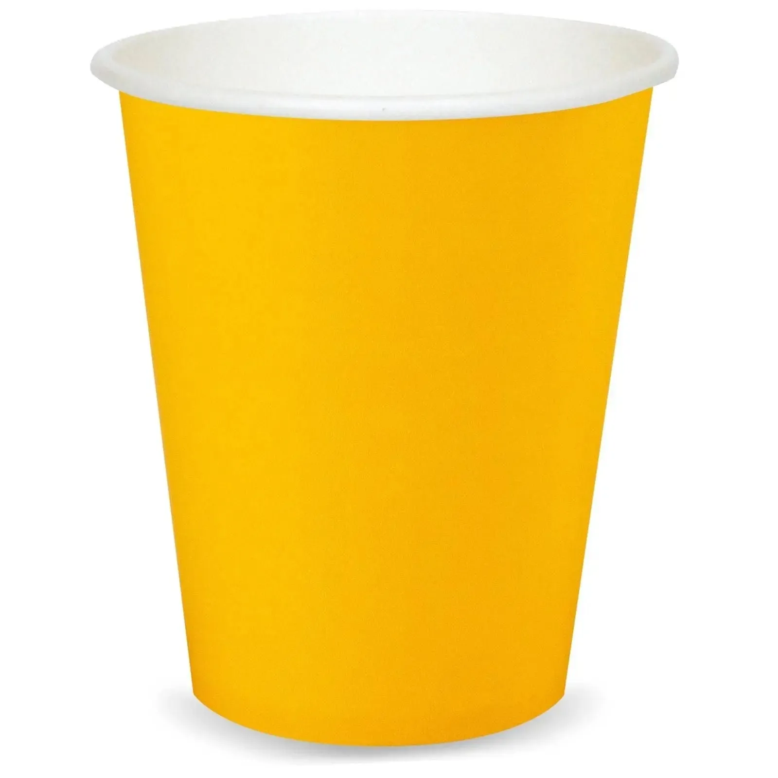 Solid Color Cups, 9oz, Paper - 20/Pack or 120/Case