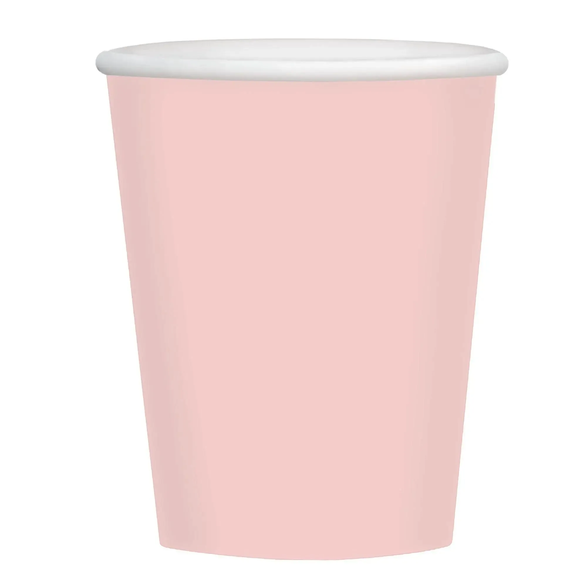 Solid Color Cups, 9oz, Paper - 20/Pack or 120/Case