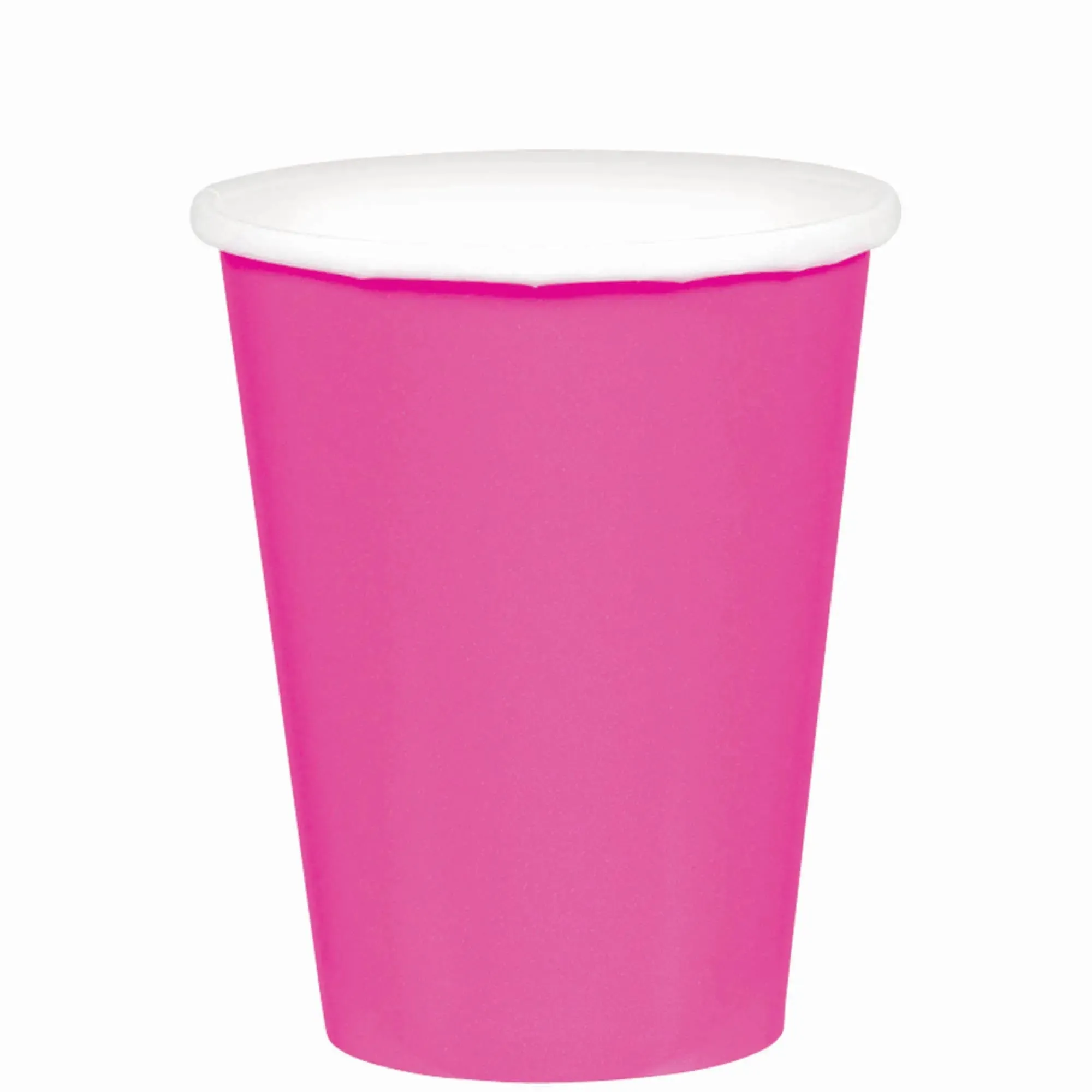 Solid Color Cups, 9oz, Paper - 20/Pack or 120/Case