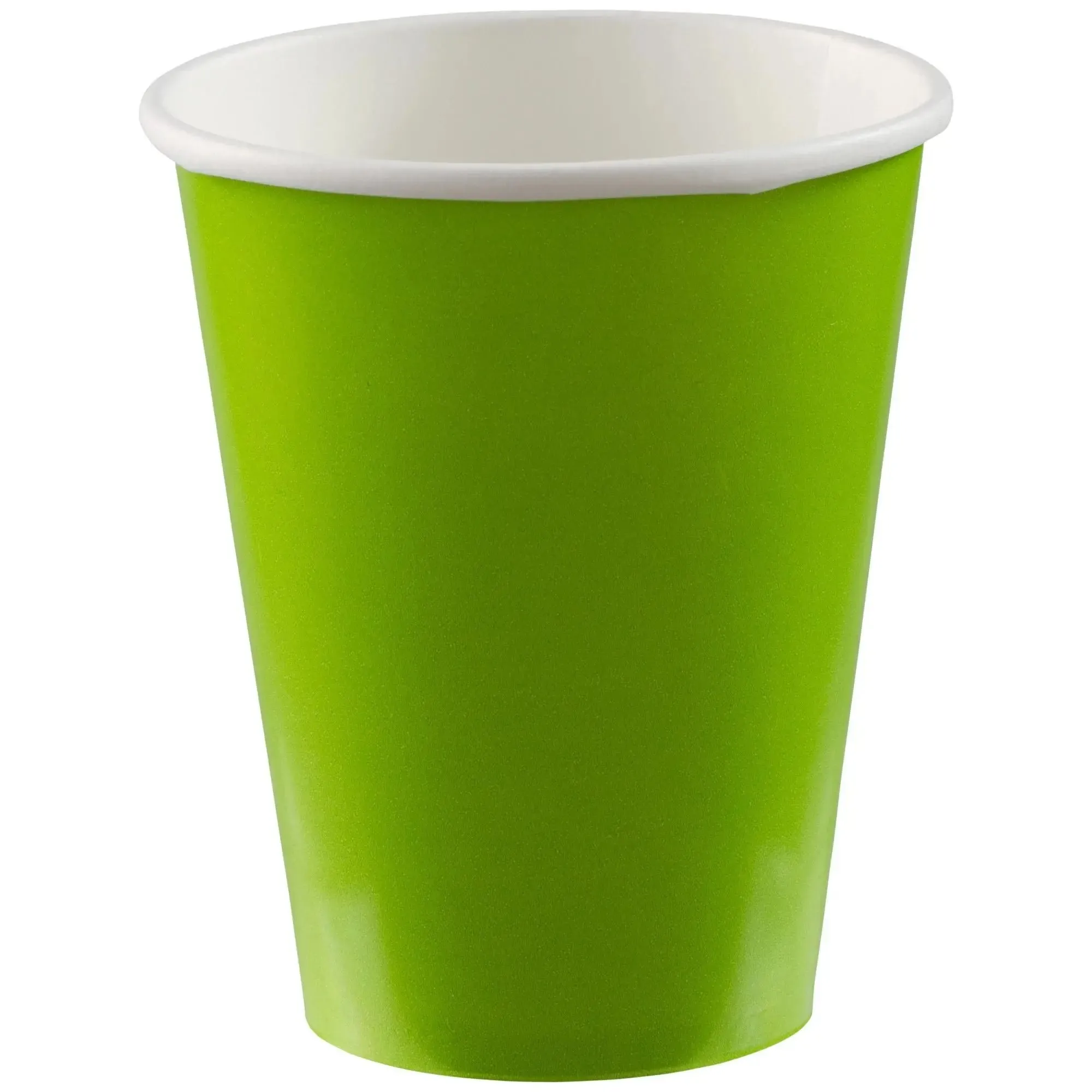 Solid Color Cups, 9oz, Paper - 20/Pack or 120/Case